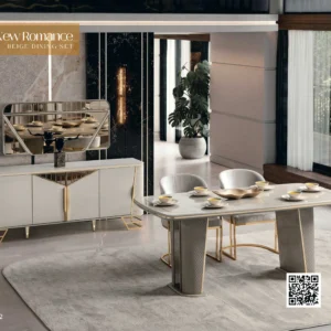 New Romance Beige Dining Set