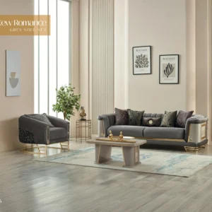 New Romance Grey Sofa Set