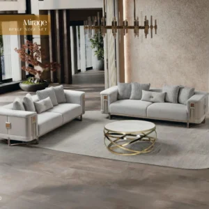 Mirage Beige Sofa Set