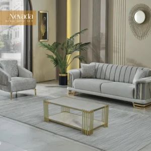 Nevada Beige Sofa Set