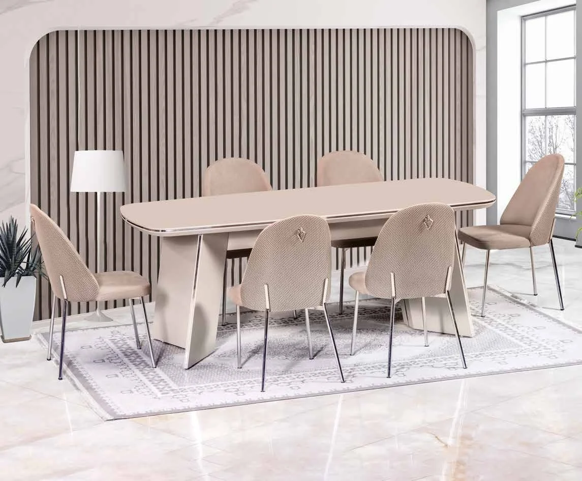 Elegant Contemporary Dining Set
